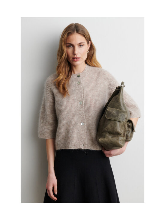 SECOND FEMALE - Andrea adīta vilnas jaka - 0511 LIGHT BEIGE MELANGE | Stockmann - photo 4