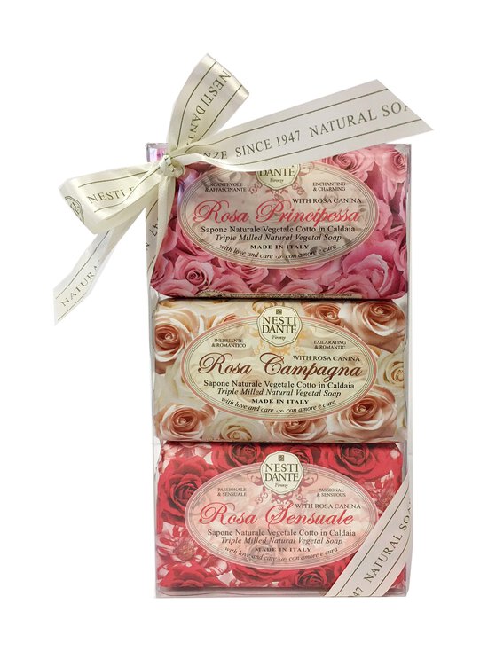 Nesti Dante - Rosa Gift Kit -lahjapakkaus 3 x 150 g - NOCOL | Stockmann - photo 1