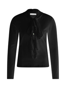 rich & royal - Röyhelökauluksellinen paita - 890 BLACK | Stockmann