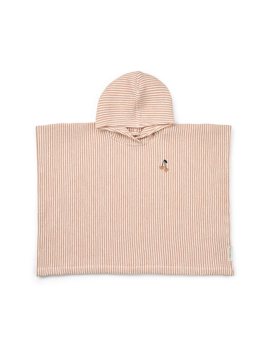 Liewood - Paco Embroidery -poncho - 2397 Y/D STRIPE TUSCANY ROSE / CREME DE LA CREME | Stockmann - photo 1