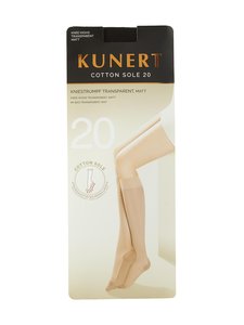 Kunert - Cotton Sole - polvisukat 20 den - 0500 BLACK | Stockmann