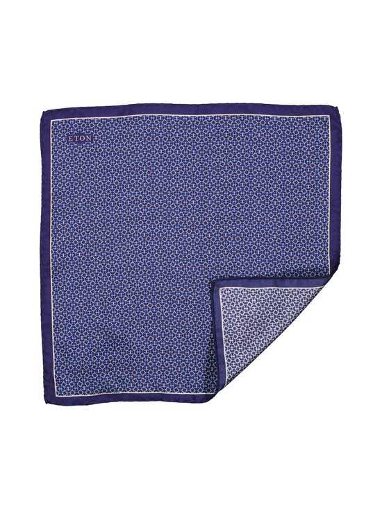 Eton - Geometric-silkkitaskuliina - 28 NAVY BLUE | Stockmann - photo 2