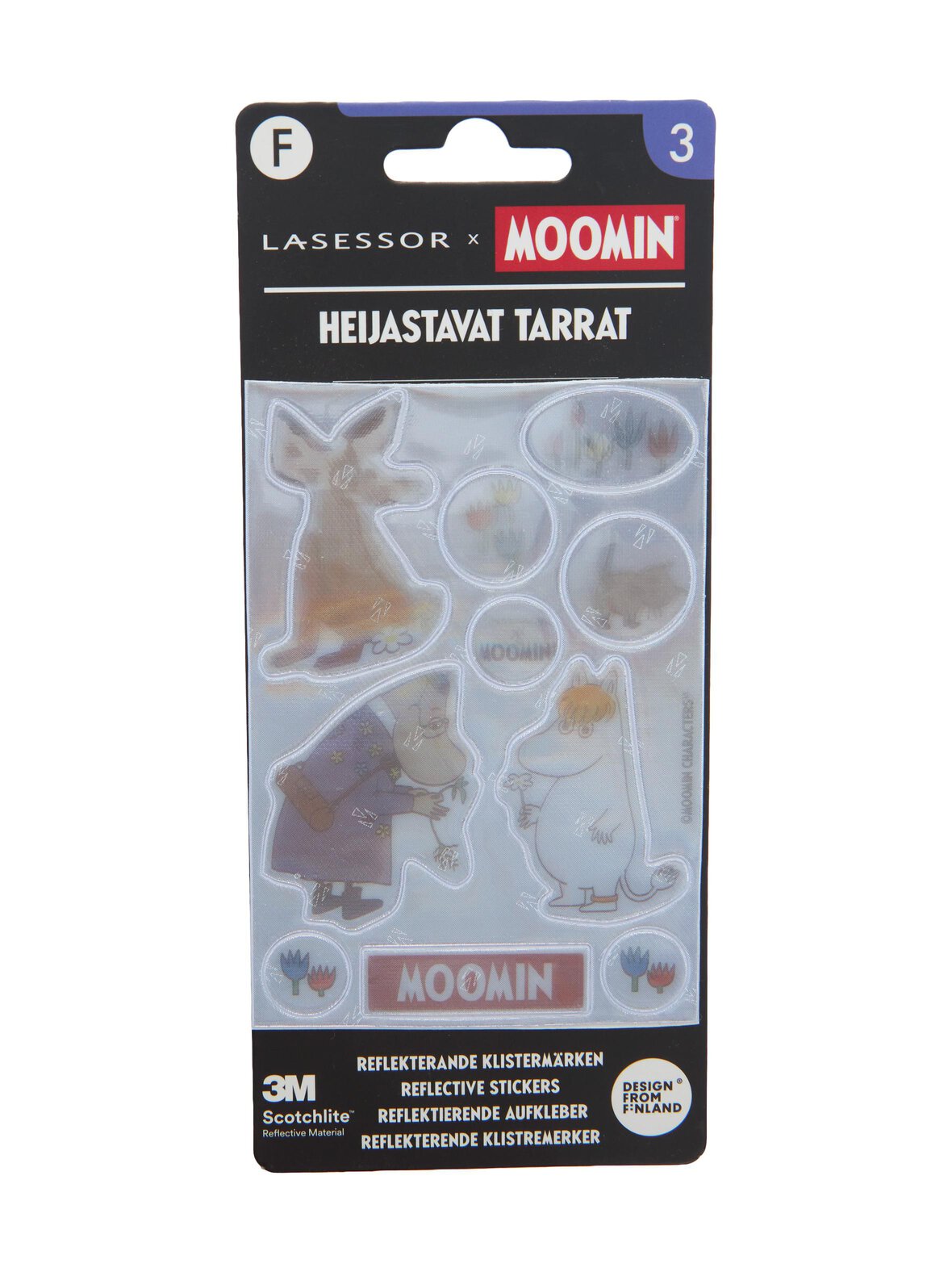 Nuuhkaisu- heijastavat tarrat