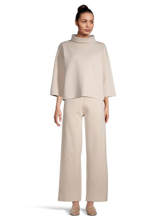 NOOM - Eloise Wide Leg -neulehousut - CREAMY OFFWHITE | Stockmann - photo 3
