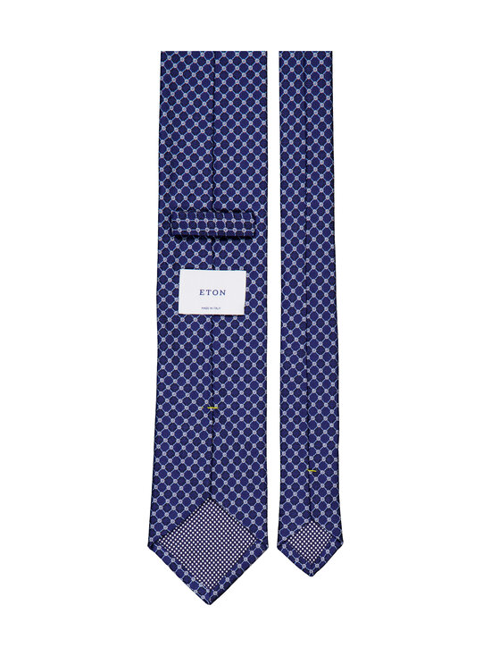 Eton - Geometric-silkkisolmio - NAVY BLUE | Stockmann - photo 2
