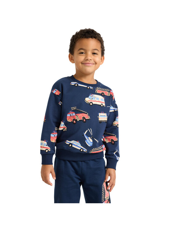 Lindex - Sos-collegepaita - 6842 DARK BLUE | Stockmann - photo 3