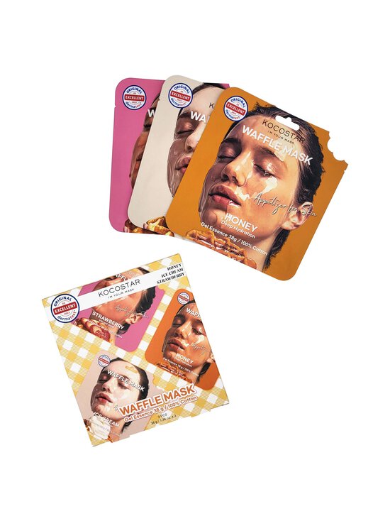 Waffle Mask Kit sejas maska, 3 gab.
