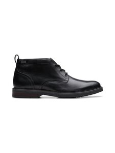 Clarks - Aldwin Mid GTX -nahkanilkkurit - BLACK LEATHER | Stockmann