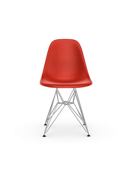 Vitra - Eames DSR Fiberglass -tuoli - KROMI,PUNAINEN | Stockmann - photo 2