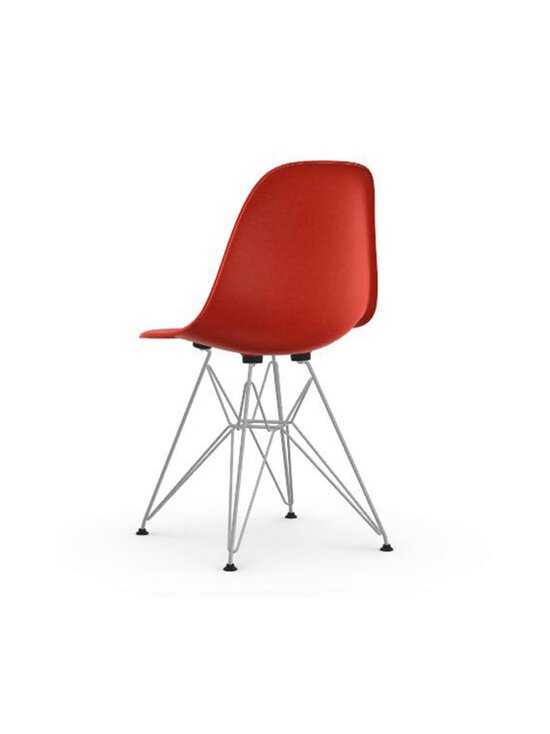 Vitra - Eames DSR Fiberglass -tuoli - KROMI,PUNAINEN | Stockmann - photo 3