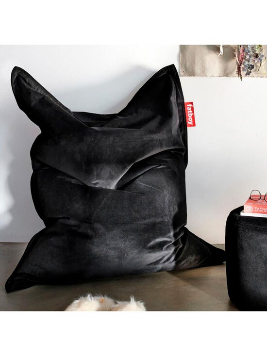 Fatboy - Original Slim Velvet -säkkituoli musta - BLACK | Stockmann - photo 2