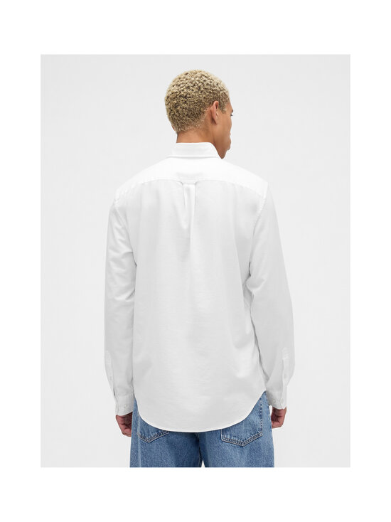 GAP - Standard Fit Oxford krekls ar apkakli - OPTIC WHITE V6 | Stockmann - photo 4