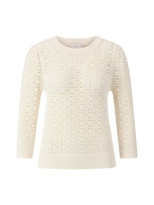 rich & royal - Ajour-neulepusero - 113 PEARL WHITE rich & royal - Ajour-neulepusero - 113 PEARL WHITE | Stockmann