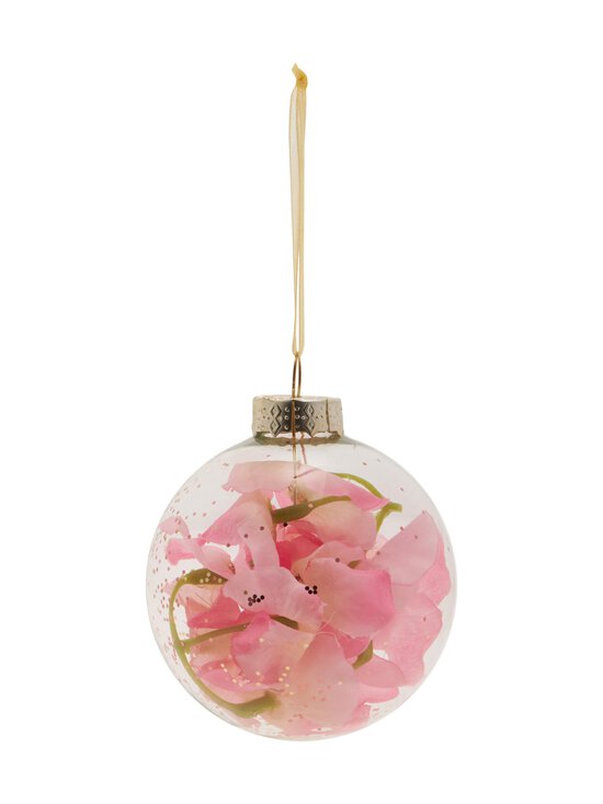 Villa Stockmann - Pink Flowers -lasipallo 7,9 cm - PINK | Stockmann - photo 1
