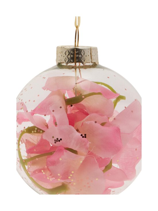 Villa Stockmann - Pink Flowers -lasipallo 7,9 cm - PINK | Stockmann - photo 2