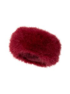 KN Kati Niemi - Tacchino Feather cepure - 1 BURGUNDY | Stockmann