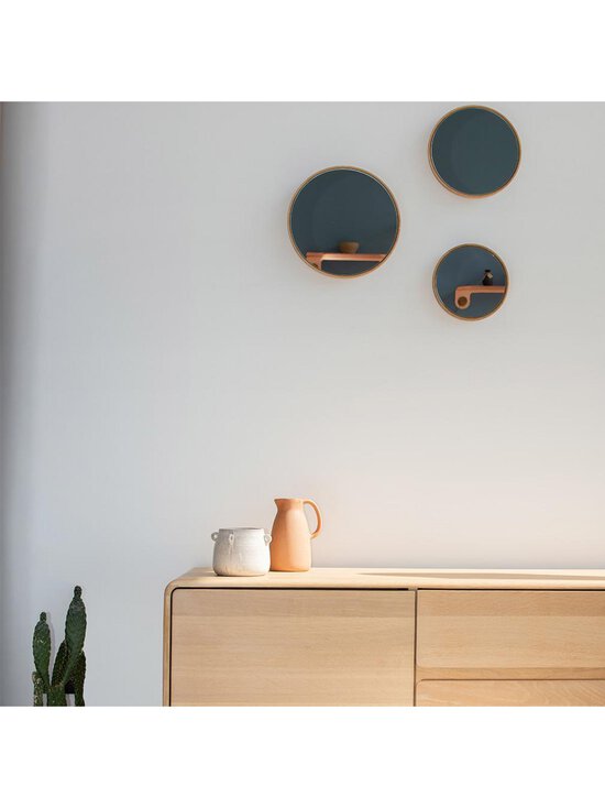 Gazzda - Look-peili valkovahattu tammikehys ø 27 cm - BEIGE | Stockmann - photo 7