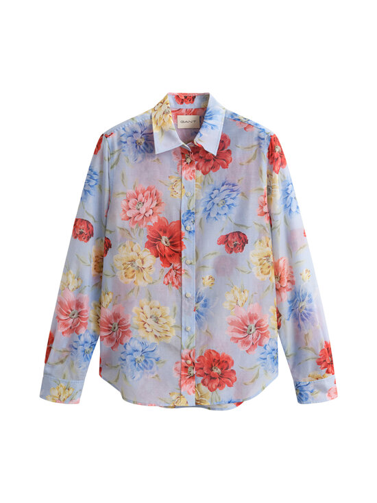 GANT - Floral Print krekls - 455 LIGHT BLUE | Stockmann - photo 1