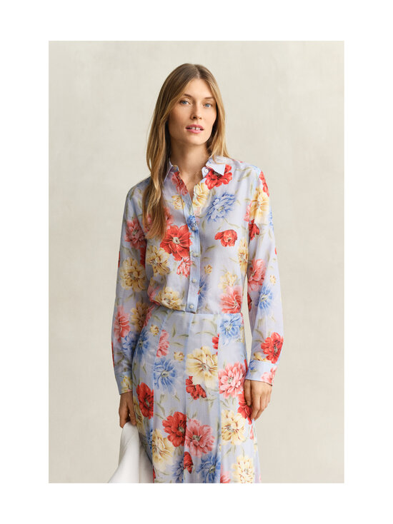 GANT - Floral Print krekls - 455 LIGHT BLUE | Stockmann - photo 2