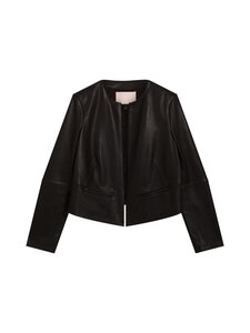 Ted Baker London - Quentia Cropped -nahkatakki - BLACK | Stockmann