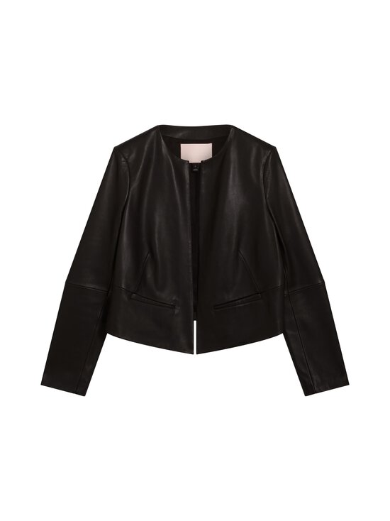 Ted Baker London - Quentia Cropped -nahkatakki - BLACK | Stockmann - photo 1