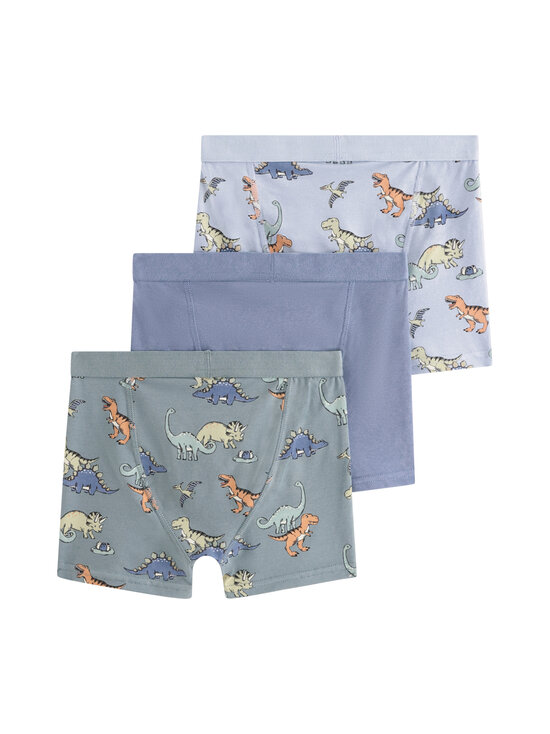 Lindex - Dinosaurs bokseršorti, 3-paka - 7325 BLUE | Stockmann - photo 2