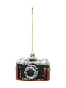Casa Stockmann - Glass Camera -joulukoriste - BLACK | Stockmann