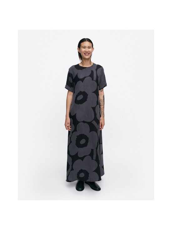 Marimekko - Taipale Unikko kleita - 590 BLUISH GREY, BLACK | Stockmann - photo 2