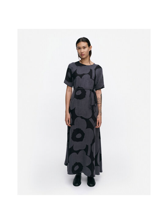 Marimekko - Taipale Unikko kleita - 590 BLUISH GREY, BLACK | Stockmann - photo 3