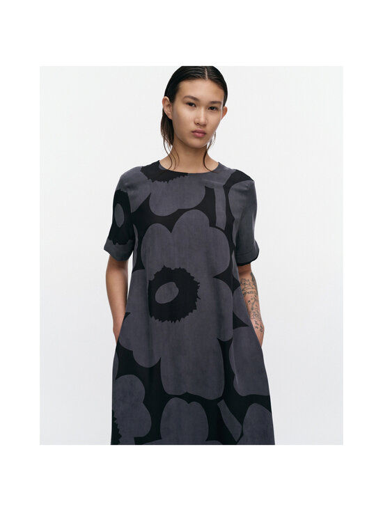 Marimekko - Taipale Unikko kleita - 590 BLUISH GREY, BLACK | Stockmann - photo 7
