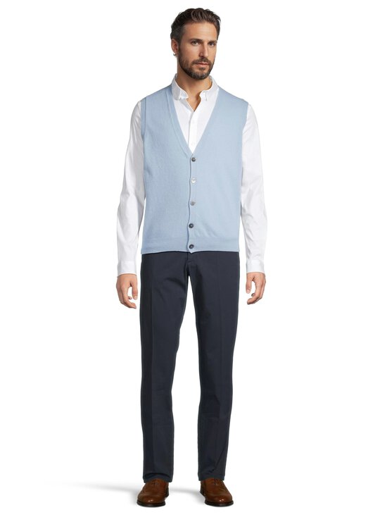 Oscar Jacobson - Guiseppe-neuleliivi - CHAMBRAY BLUE 228 | Stockmann - photo 2