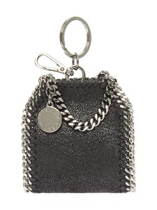 Stella McCartney - Falabella Eco Airpods Case -suojakotelo/laukkukoru - 1000 BLACK | Stockmann