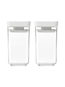 Brabantia - Säilituskarp Tasty+Stackable 2 x 0,15 l - GREY LIGHT GREY | Stockmann