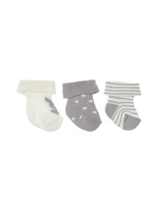 Ewers - Zeķes 3 iepak. - 3 WHITE, GREY | Stockmann