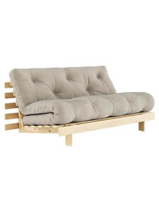 Karup - Roots-futonsohva linen/mänty L 160 cm - BEIGE | Stockmann