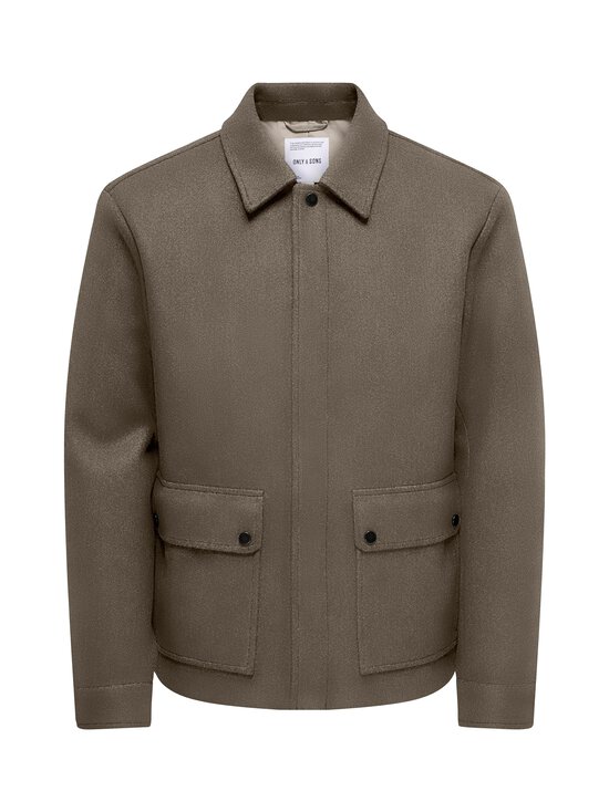 Only & Sons - OnsConnor Life viegla jaka - BUNGEE CORD DETAIL:MELANGE - photo 1 Only & Sons - OnsConnor Life viegla jaka - BUNGEE CORD DETAIL:MELANGE | Stockmann - photo 1