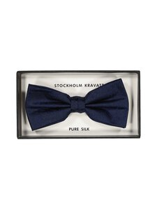 Stockholm Kravatt - Paisley-silkkirusetti - 023 NAVY | Stockmann