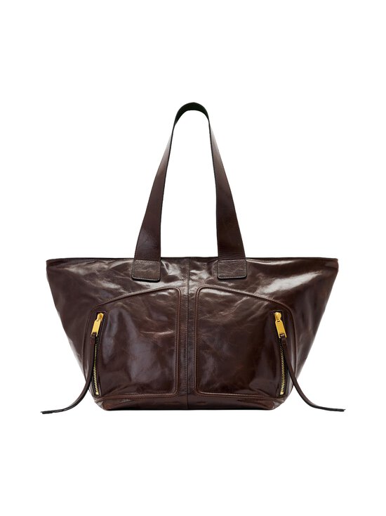 Allsaints - Jean Rey Tote -nahkalaukku - COGNAC BROWN | Stockmann - photo 1