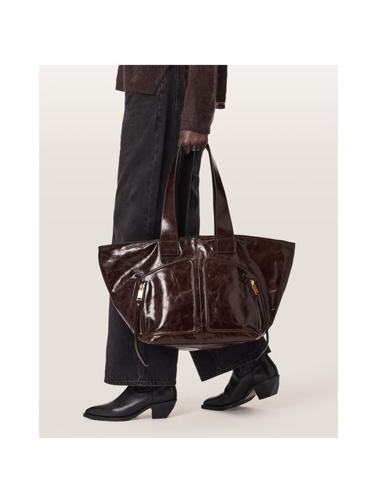 Allsaints - Jean Rey Tote -nahkalaukku - COGNAC BROWN | Stockmann - photo 3