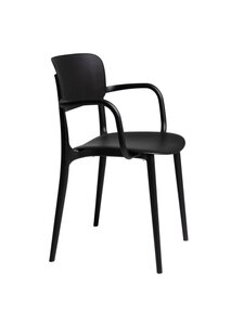 Calligaris - Liberty-tuoli käsinojilla - MUSTA | Stockmann