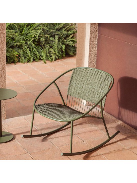 Kave Home - Atrani-keinutuoli vihreä - GREEN | Stockmann - photo 1