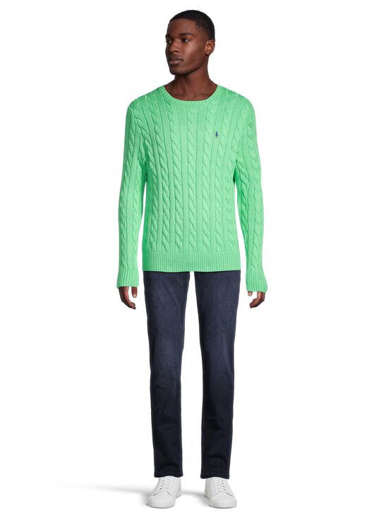 Polo Ralph Lauren - Driver-palmikkoneule - HONEYDEW GREEN - photo 2 Polo Ralph Lauren - Driver-palmikkoneule - HONEYDEW GREEN | Stockmann - photo 2
