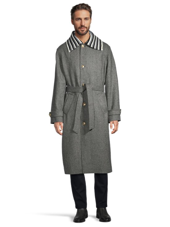 Drôle de Monsieur - Le Manteau Tweed -villakangastakki - GREY | Stockmann - photo 2
