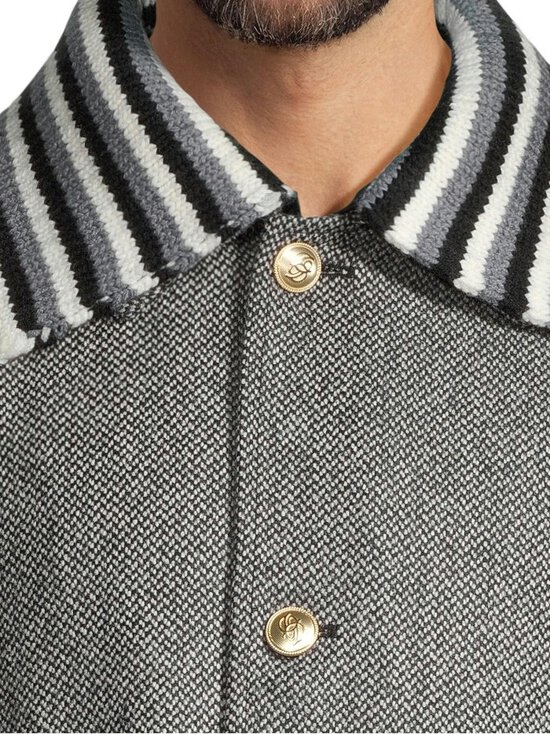 Drôle de Monsieur - Le Manteau Tweed -villakangastakki - GREY | Stockmann - photo 5