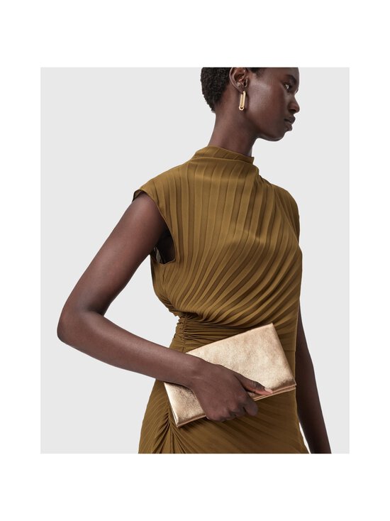 Allsaints - Harluna Clutch -laukku - WARM BRASS | Stockmann - photo 4