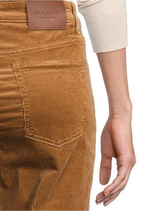 GANT - Flare-samettihousut - 213 WARM KHAKI | Stockmann - photo 5