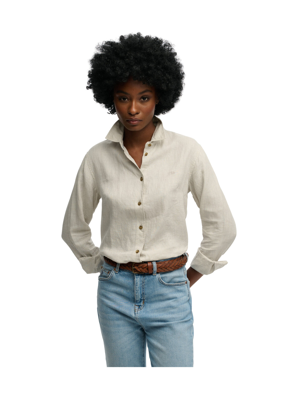 Premium Linen Slim -paita