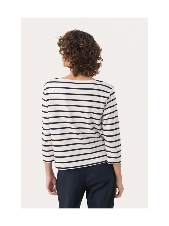 Part Two - NelaPW-trikoopaita - 303998 DARK NAVY STRIPE | Stockmann - photo 5