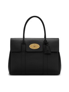 Mulberry - Bayswater Small Classic Grain -käsilaukku - A217 BLACK-BRASS Mulberry - Bayswater Small Classic Grain -käsilaukku - A217 BLACK-BRASS | Stockmann