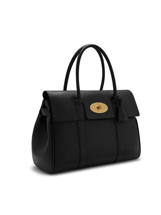 Mulberry - Bayswater Small Classic Grain -käsilaukku - A217 BLACK-BRASS - photo 3 Mulberry - Bayswater Small Classic Grain -käsilaukku - A217 BLACK-BRASS | Stockmann - photo 3